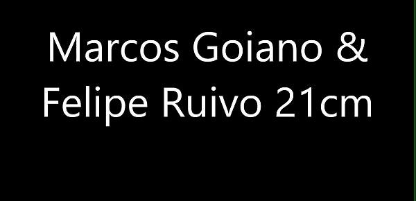  Marcos Goiano & Felipe Ruivo 21cm ( garotos de programa )